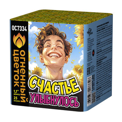 Средние фейерверки: купить Счастье улыбнулось! - 2999.00 руб. Средние фейерверки: купить Счастье улыбнулось! - 2999.00 руб.