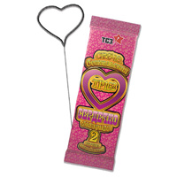 Свеча бенгальская Сердечко